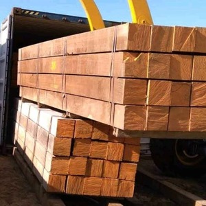 Heavy-Duty Azobe Timber Logs & Lumber | Sustainable Lophira Alata Wood for Bridges and Railway Sleepers - Product Image 5