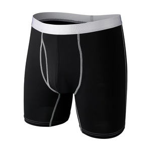 Shorts de compression pour hommes de qualité supérieure en gros personnalisés, à séchage rapide, pour le sport, la salle de sport, avec poche pour le cyclisme et la course à pied - Product Image 4