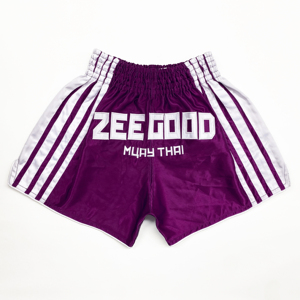 กางเกงขาสั้นมวยไทยเอวกลางแบบลำลองสำหรับนักมวย MMA ต่อสู้ฟิตเนสแบบปรับแต่งได้ - Product Image 1