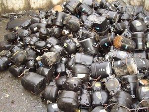High Volume <b>Fridge</b> <b>Compressor</b> Scrap Used Cooling <b>Compressor</b> Units for Copper and Steel Recycling - Product Image 4