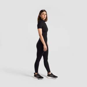 Ensemble de combinaisons et de justaucorps de sport Turbo Motion Black - Product Image 1