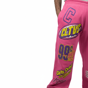 กางเกงวอร์มขายาวตรงสำหรับผู้ชายใส่ได้ทั้งชายและหญิงผ้าคอตตอน100% ทรงถุงใส่ตรงมีบริการ OEM - Product Image 4