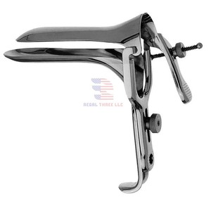 Espéculo vaginal con cuchillas ajustables Espéculo vaginal ginecológico de acero inoxidable de alta calidad - Product Image 3