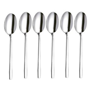 โมก้า อินฟินิโตชุดช้อนกาแฟสแตนเลสโครเมียมขัดเงา 6 ชิ้น (10.8 ซม.) FV7PN0622 - Product Image 1