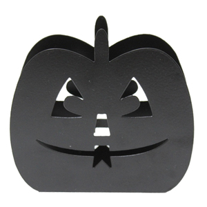 พีซีสีดำด้านสำหรับตกแต่งโต๊ะทำด้วยมืองานตามสั่งทำด้วยมือสำหรับตกแต่งฟักทอง - Product Image 1