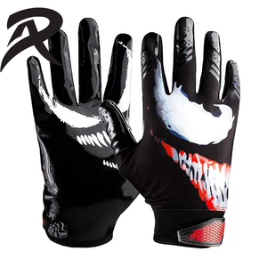 Gants de receveur de football américain légers pour adultes et jeunes, à forte adhérence en silicone, pour l'entraînement, la pratique et les matchs - Product Image 5