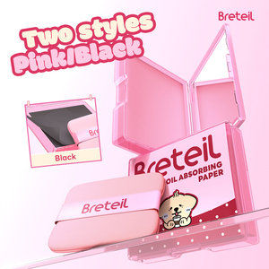 Nouvel Arrivage <span class=keywords><strong>Breteil</strong></span> – Papier Matifiant Portable pour Contrôle du Sébum et Prévention des Dégradations de Maquillage, Vente en Gros - Product Image 1