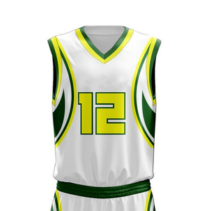 Nouveau design à la mode 100% Polyester personnalisé hommes maillot de basket-ball conception uniforme votre propre uniforme de basket-ball à vendre - Product Image 2