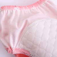 Popok Celana Bayi Sekali Pakai Berbahan Katun Motif Lucu Ultra Lembut Pinggang Elastis Cepat Kering Unisex Perlindungan Mengatasi Mengompol Siang Hari Ukuran Kecil