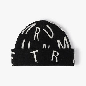 Gorro de Punto Unisex de Lana, Personalizado, para Invierno, Gorro de Ganchillo con Logotipo de Dibujos Animados, Varias Tallas, Gran Venta - Product Image 2