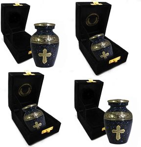 Proveedor Mayorista de Material de Latón Urnas Clásicas Joyería Cremación Mascota Funeral Urnas de Cenizas Humanas Urnas de Recuerdo Elegantes - Product Image 4