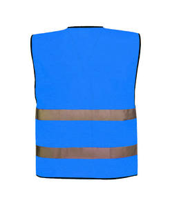 100% Polyester haute visibilité veste de sécurité Fluorescent haute visibilité gilet imperméable réfléchissant vêtements de travail pour hommes femmes personnalisable - Product Image 2