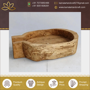 Fabricant Exportateur Grande Décoration de Table en Bois Rustique Fait à la Main Vintage Home Art Style Luxe Décoration de Noël Artisanat - Product Image 2