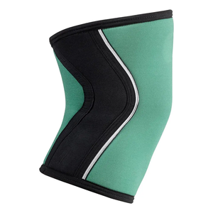 Manchons de genou en spandex et nylon de haute qualité, personnalisés, durables, respirants, anti-UV, flexibles, soutien de compression pour la musculation en salle de sport - Product Image 3