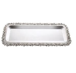 Plateau de service en acier inoxydable Offre Spéciale Vantage Premium avec fini poli brillant pour la décoration de la maison et l'utilisation du service Utilisation de cadeaux - Product Image 4