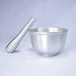 Aluminum Mortar Pestle Crusher <b>for</b> Garlic and Spices Gadgets Aluminum Mortar and Pestle <b>for</b> <b>Sale</b> - Product Image 4