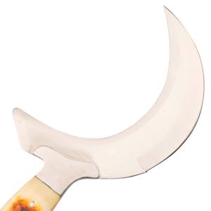 Couteau à lame incurvée fait à la main pour usages multiples - Product Image 4