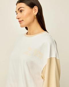 Camiseta extragrande de calidad superior personalizada para mujer, Camiseta holgada con estampado Digital para ocasiones de invierno - Product Image 2