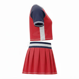 Uniforme Deportivo de Alto Rendimiento y Calidad en Poliéster y Spandex para Equipos, Uniforme de Animadoras, Color y Talla Personalizados para Competencia - Product Image 5