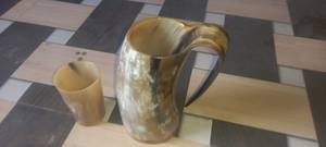 แก้วเขาสัตว์ดื่มสุดยอด ใช้สำหรับงานปาร์ตี้และบาร์เบียร์ - Product Image 2