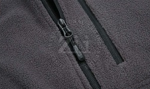 High Quality Men's Winter Polar Fleece Jacket <b>Stand</b> Collar Reversible Design Eco-Friendly Durable Lightweight Breathable - Product Image 5