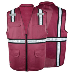 Gilet de sécurité décontracté respirant à haute visibilité réfléchissant de haute qualité pour rester en sécurité sur la route ou sur le chantier - Product Image 2