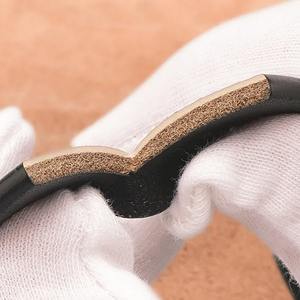 Ceinture en cuir de vache véritable Edgeco International, ceinture en cuir de vache véritable avec boucle en acier pour hommes, taille plus, 105-125 cm, largeur 2-4 cm - Product Image 2