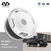 Jantes en alliage monobloc forgées Makstton BO03 personnalisées 6061-T6, 16-22 pouces, 5 trous, pour Mercedes-Benz Classe V