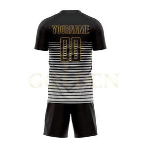 ชุดฟุตบอลแบบสั่งทำราคาโรงงาน ชุดยูนิฟอร์มฟุตบอลแบบซับลิเมชั่น ชุดฟุตบอลสำหรับทีมสโมสร - Product Image 6