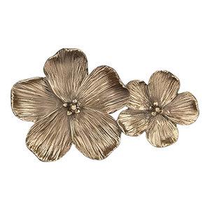 Hot Sale Elegant Flower Design Aluminium Display Tray For Decoration In Affordable Price From India - Product Image 1