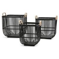 Panier de rangement décoratif en fil métallique de table avec poignée plaqué or forme ovale décoration de la maison panier à fruits et collations