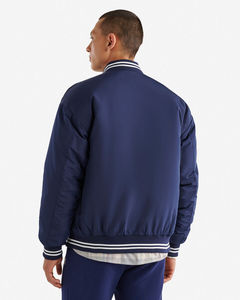 Chaqueta Bomber de Diseño de Alta Calidad con Interior Acolchado Personalizado, Chaqueta Universitaria de Béisbol con Mangas Bordadas para Hombre - Product Image 4
