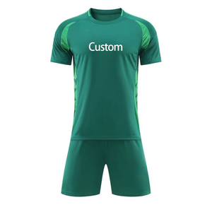 Maillots de football personnalisés pour enfants et tenues de sport pour clubs, kits de football avec impression par transfert thermique, uniformes de football respirants pour l'été - Product Image 6