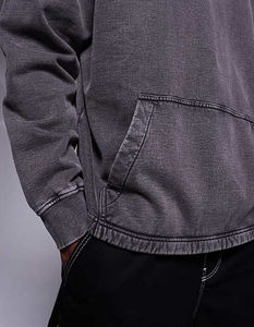 Sweat-shirt à capuche de luxe surdimensionné 100% coton pour hommes pour l'hiver - Product Image 2