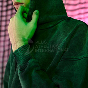 Cómodas sudaderas con capucha de lavado ácido para hombres, Sudadera con capucha mezclada de algodón para hombres, gimnasio y ropa al aire libre, sudaderas con capucha de lavado ácido de estilo Vintage para hombres - Product Image 3