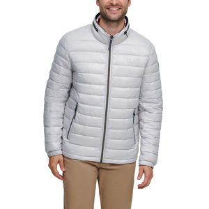 Chaqueta acolchada personalizada para hombre 2025, diseño Original de estilo callejero de calidad superior con cuello levantado, servicio OEM - Product Image 1