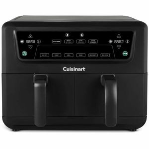 Freidora de Aire Cuisinart Moderna de 2400 W, Horno Eléctrico Cuadrado Negro, Control Digital, Sin Aceite, Accesorio para Uso Doméstico, Enchufe Estadounidense - Product Image 1