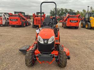 Kubota BX2380 4WD Garden <b>Tractor</b> 23HP Red Small <b>Tractor</b> With Grass Cutting Implement Attached - Product Image 3