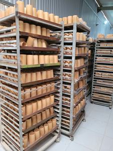 <b>Bamboo</b> Beverage <b>Cup</b> Disposable Compostable Eco Friendly Green Drinkware for Party and Catering Blue Lotus - Product Image 4