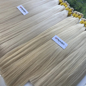 Vente en gros d'extensions de cheveux vietnamiens vierges 100% de haute qualité en vrac de cheveux humains personnalisable couleur Afro - Product Image 1