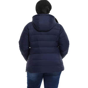 Chaqueta Acolchada Plegable para Mujer, Ligera, Resistente al Agua, Abrigo de Invierno con Capucha, Cortavientos y Cálido, Ropa Exterior Acolchada para Exteriores - Product Image 3