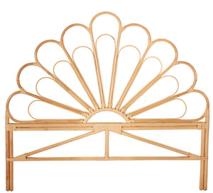 Essentiel pour la tête de lit en rotin naturel de chambre à coucher, tête de lit en rotin avec fabrication en forme de fleur du Vietnam - Product Image 5