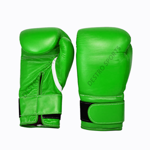 Gants de poinçonnage en cuir PVC 10oz personnalisés respirants entraînement de performance pour adultes et enfants pour la boxe d'arts martiaux - Product Image 5