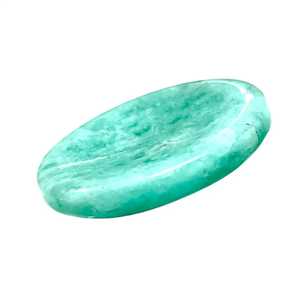 Amazonita natural al por mayor, piedras ovaladas de preocupación, piedras preciosas pulidas, bolsillo, palmas, alivio de la ansiedad, Reiki, mascota energética, estilo Feng Shui - Product Image 2