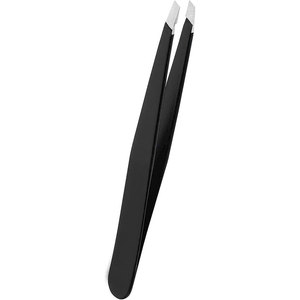 Pince à sourcils professionnelle en acier inoxydable pour l'élimination des éclats de poils faciaux incarnés pour femmes avec pointe inclinée - Product Image 2