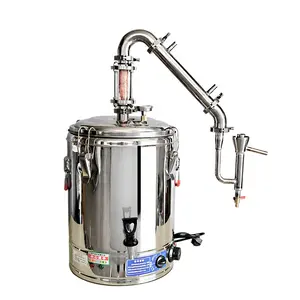 25L electric distiller with copper mesh to brew brandy whiskey vodka