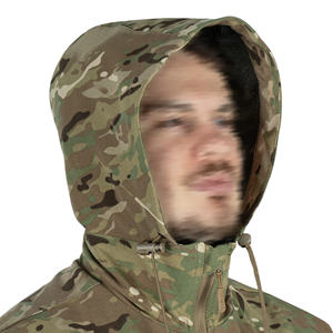 Veste coupe-vent à capuche pour homme Spring @VENTUS camo (Niveau 5) - Imperméable et coupe-vent, respirante, style vêtements de travail en Spandex/Nylon - Product Image 3