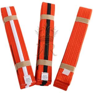 Jitsu bjitsu เข็มขัดกีฬาใหม่สำหรับเด็กและเยาวชน BJJ GI มีลายจัดอันดับสำหรับคาราเต้และเทควันโดยิมชุดศิลปะการต่อสู้ - Product Image 3