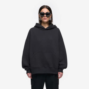 Sweat-shirt à capuche automne hiver personnalisé pour femmes coupe ample imprimé sweat-shirt et sweat à capuche avec logo à l'avant - Product Image 1