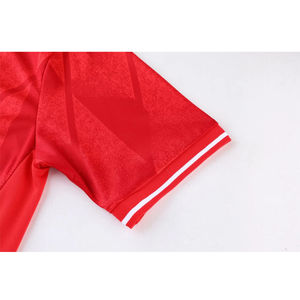 Nuevo estilo 100% poliéster conjuntos de uniformes de fútbol precio de fábrica uniformes de fútbol de alta calidad en MOQ bajo OEM ODM servicio personalizado - Product Image 5